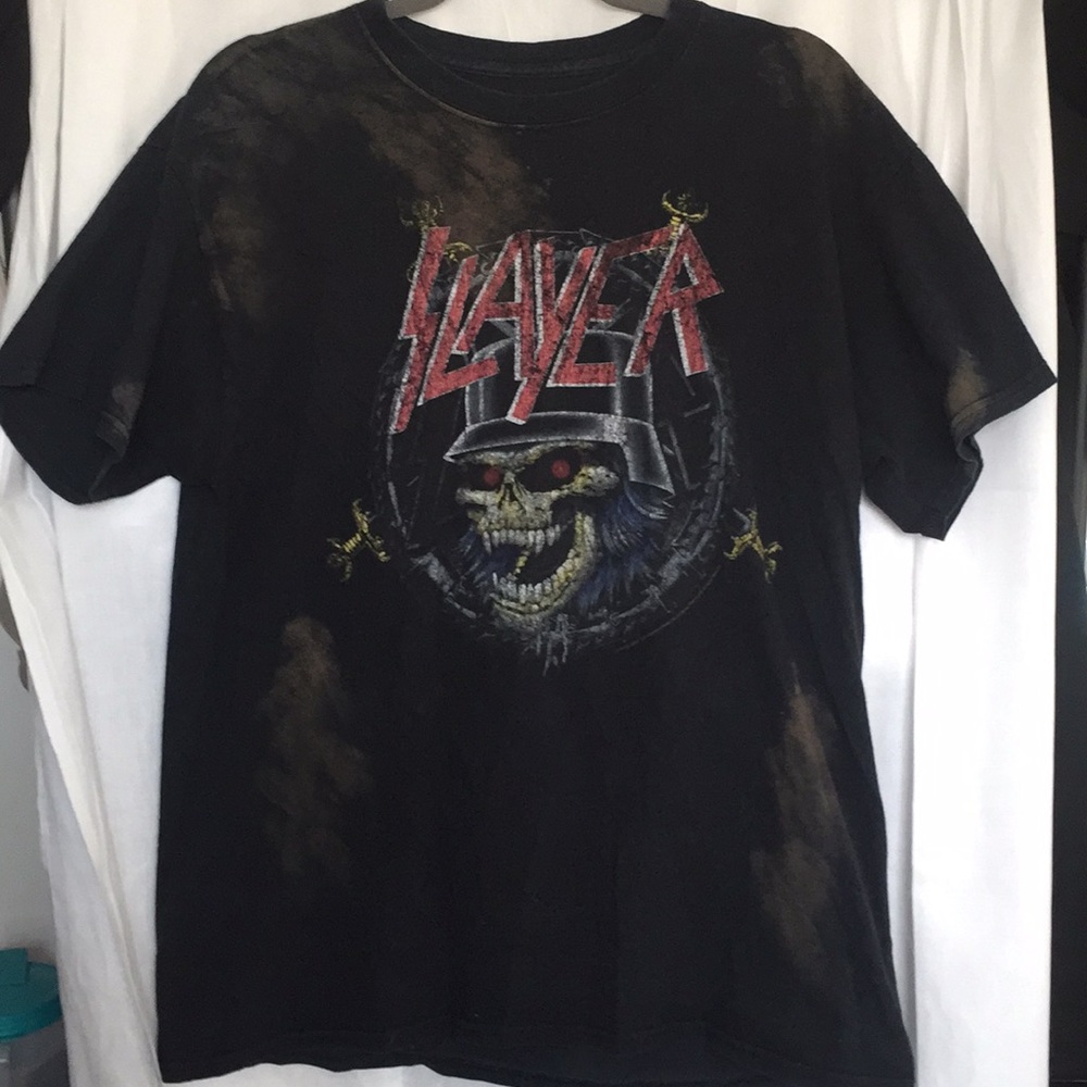 SLAYER logo black T-shirt